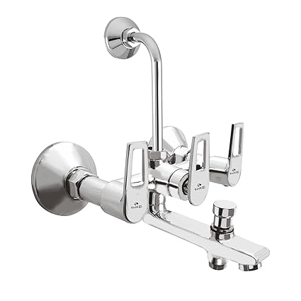 ESSE18 (MC-117) Moscow 3-IN-1 Wall Mixer with Concealed Bend Pipe in 25mm Center Cartridge For Over Head Shower and Hand Shower
