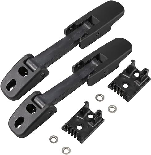 Miniatura 6 de RLB-HILON 1 par de pestillos de capó compatibles con Kenworth T170 T270 T330 T370 T660, para Peterbilt 325 335 337 340 348 384 386 567 569 579, para