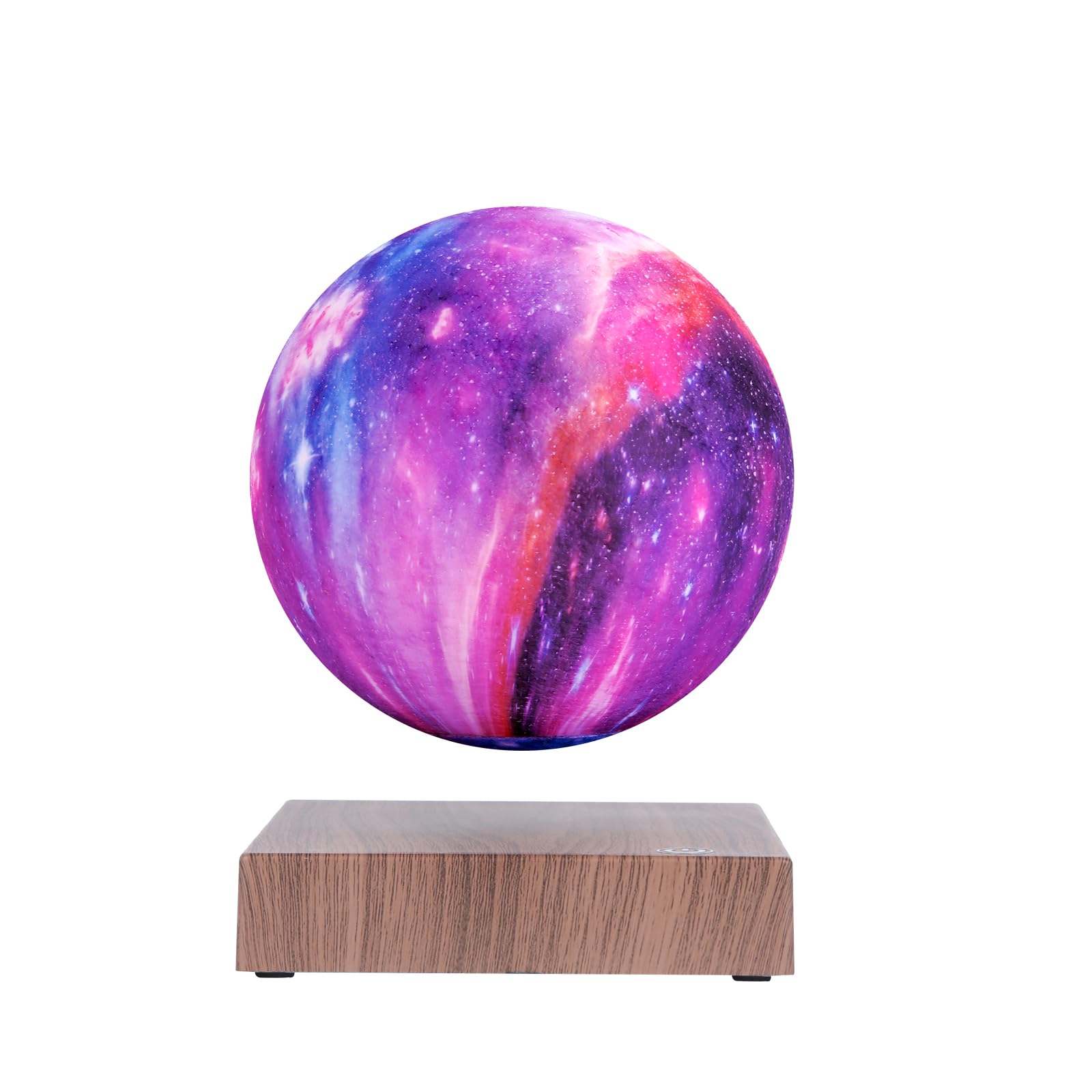 Lampada a forma di luna galleggiante, lampada magnetica a forma di luna levitante, 16 colori da 15 cm, luce notturna 3D, con decorazione della stanza
