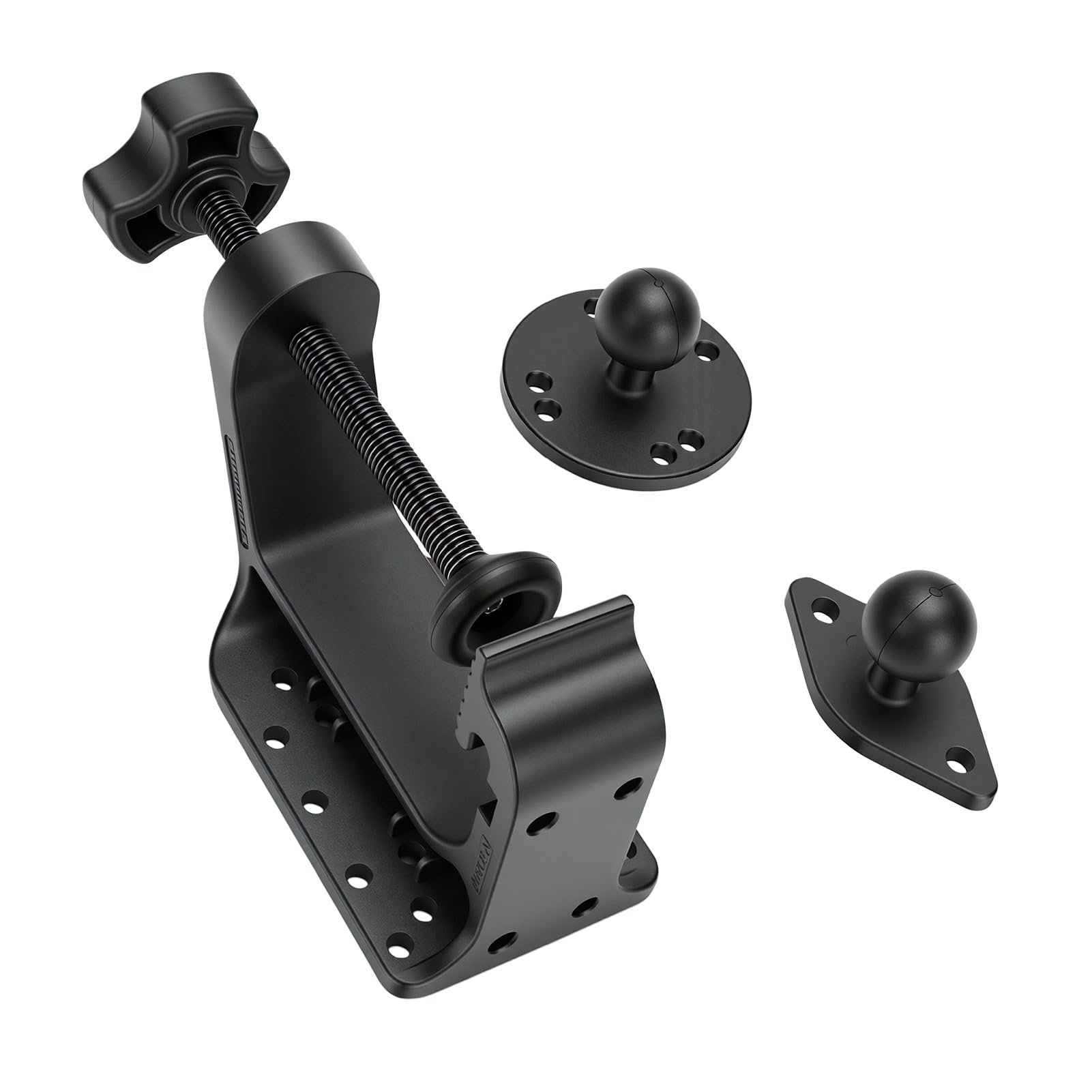 Annadue Aluminiowy Uchwyt C-Clamp do Ramienia z Przegubem Kulowym 1 Cala