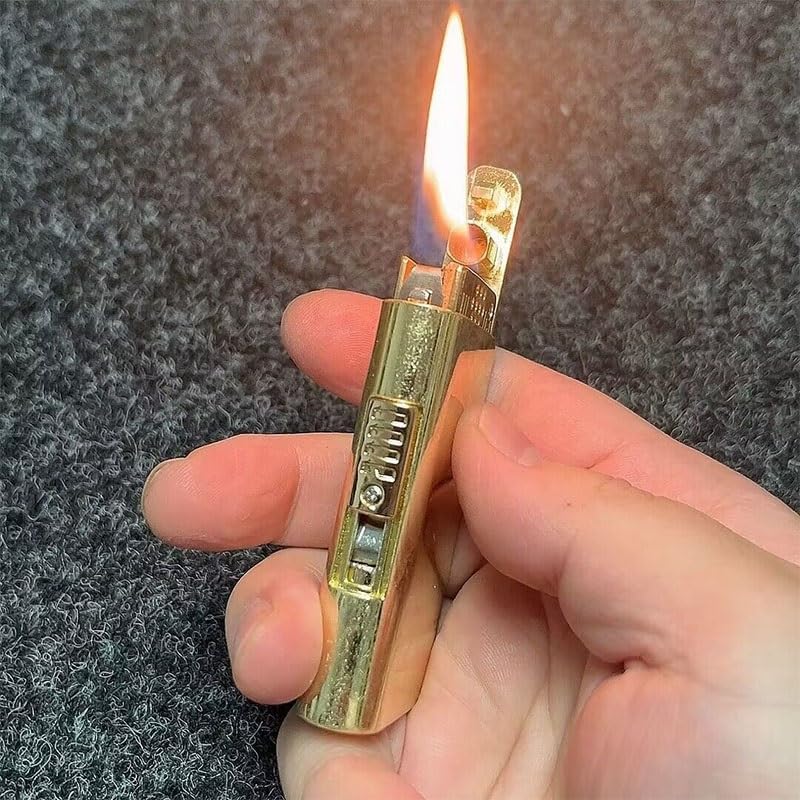 Encendedor Retro de Cobre Estilo Caja de Cerillas miniatura 3