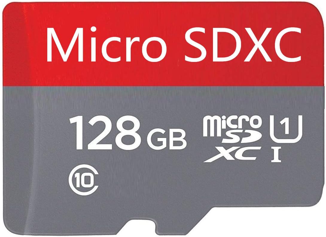 Micro SD Card 128GB High Speed Class 10 Micro SD SDXC Card