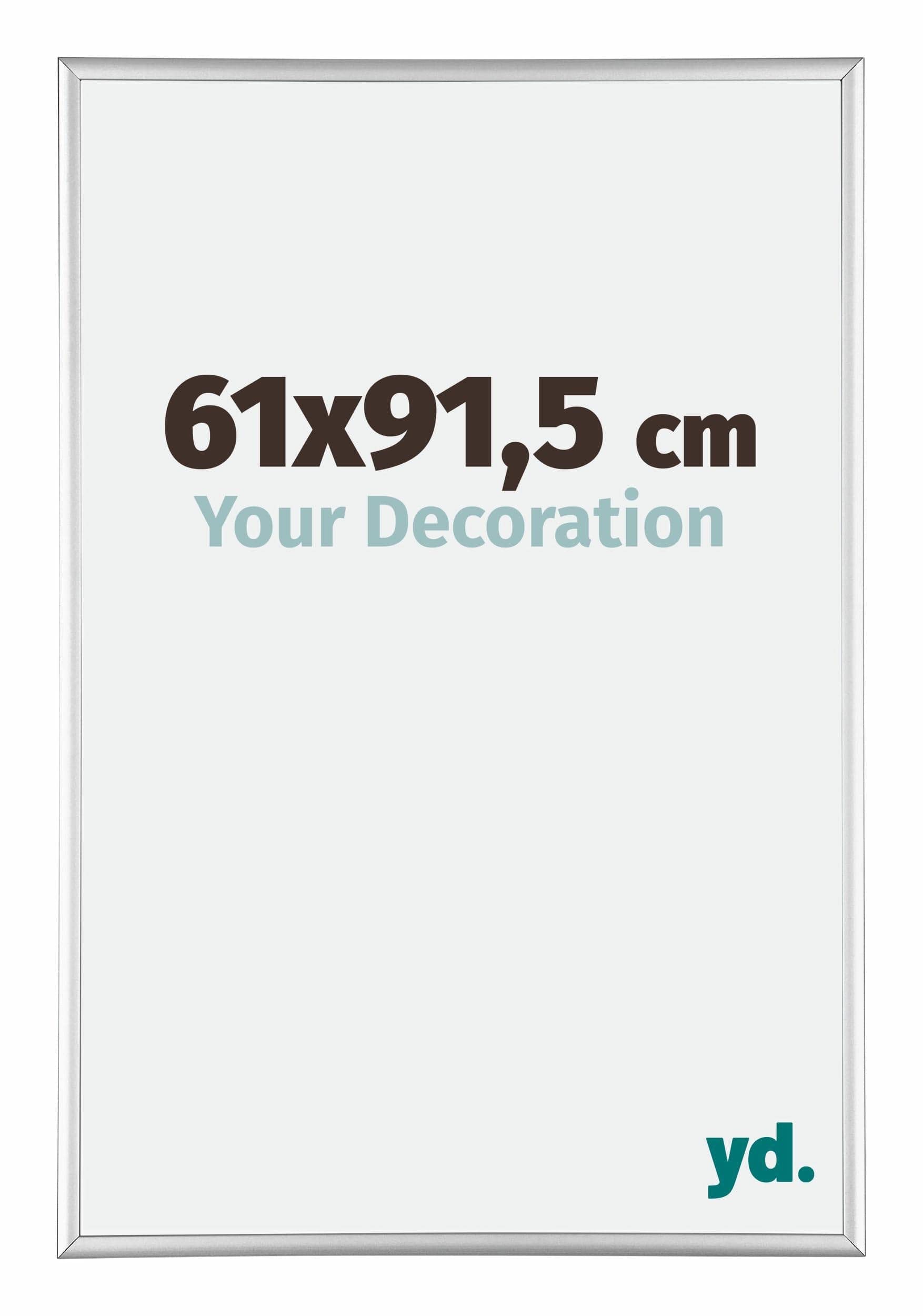 Your Decoration - Picture Frame 61x91,5 cm - Silver High Gloss - Decorative Wall Frame in Aluminium with Antireflection - Frame 61x91,5 - Kent — image 1