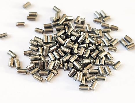 0.1 Gram Hafnium Metal Crystalline Particle Sample - 99.95% Pure Hf Crystal Granule