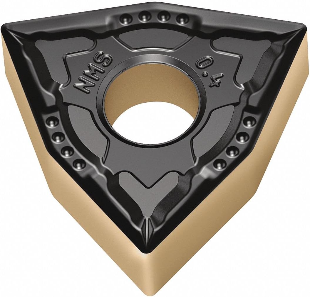 Trigon Turning Insert, WNMG, 332, NMSWSM10S, Pack of 10