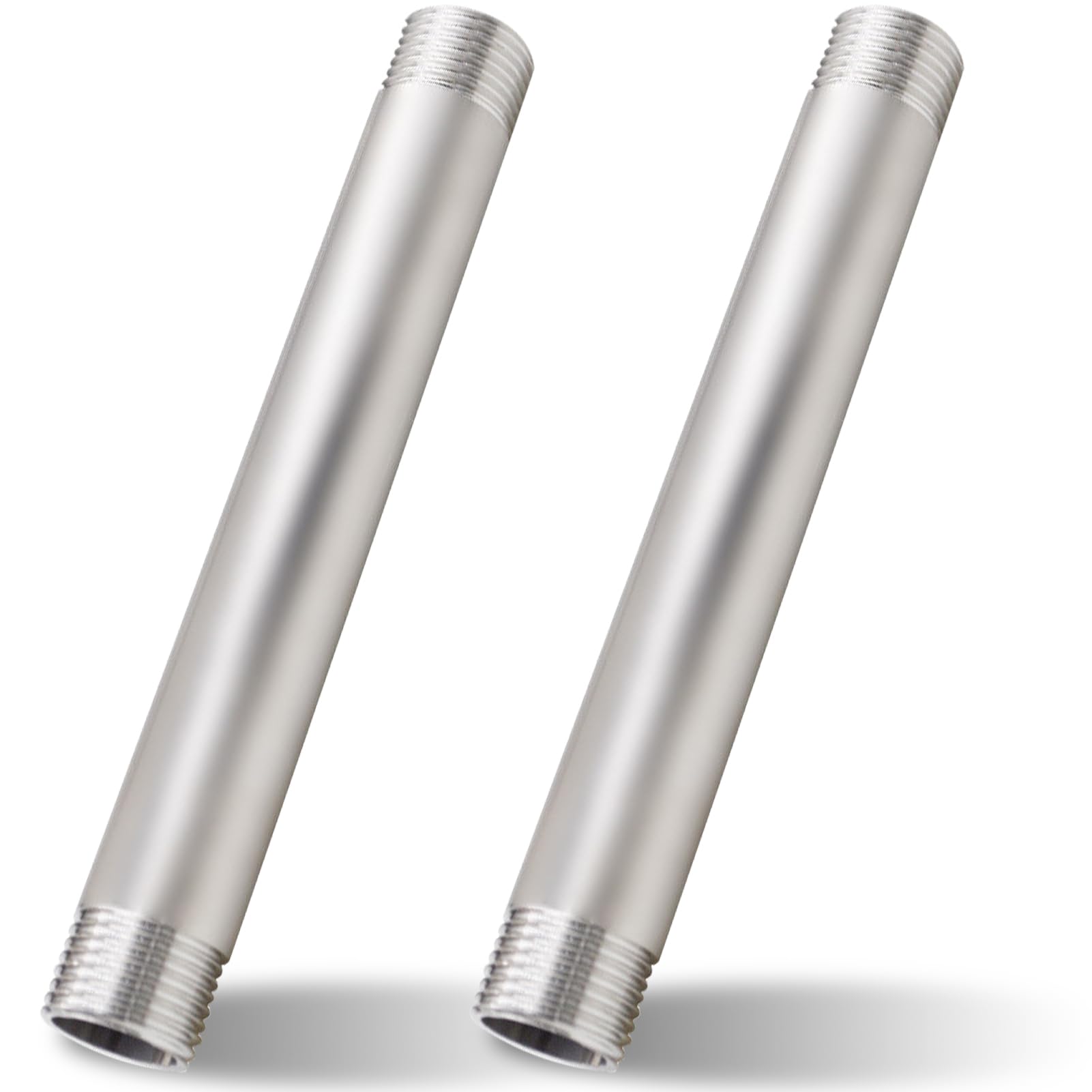 HARY Hahnverlängerung 1/2 Zoll Edelstahl - Robuste Gewindeverlängerung Für Wasseranschlüsse