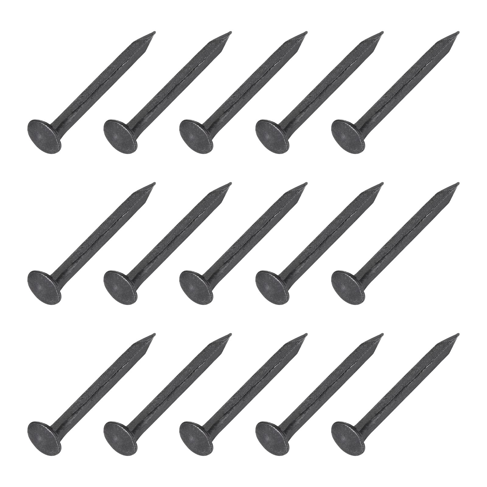 METALLIXITY Nails Tacks (4x19mm) 500pcs, Metal Hardware Nails Studs - for Woodworking, Furniture, Shoes, Conveyor Belt Repair