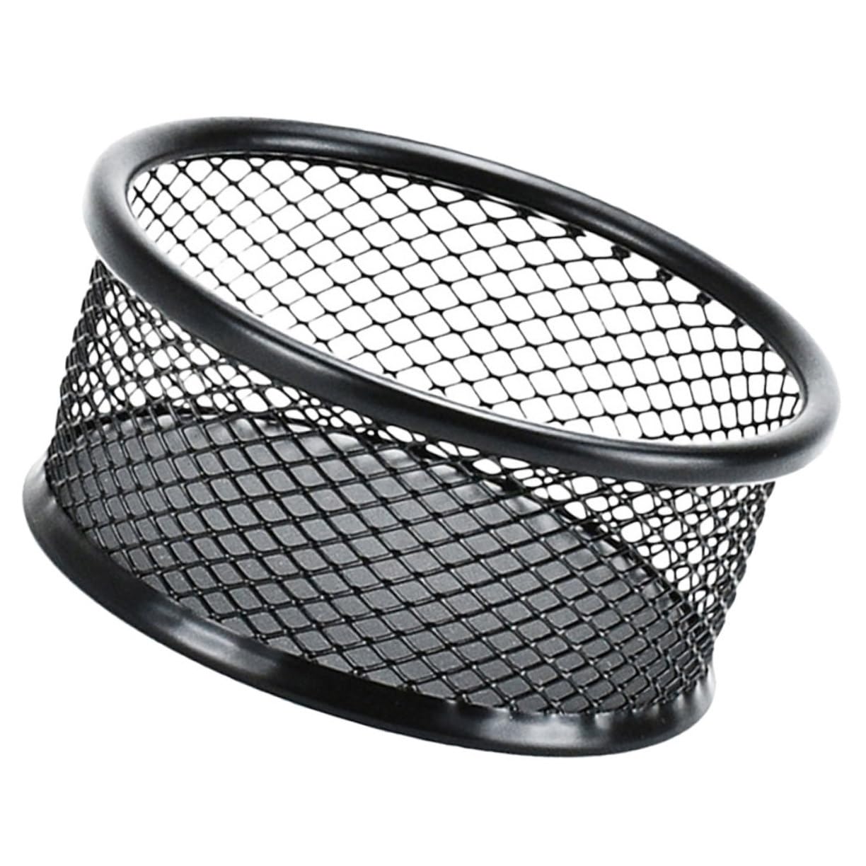 Alipis 5pcs Box Office Supplies Binder Holder for Desk Paperclip Holder for Desk Wire Mesh Storage Paper Clip Holder