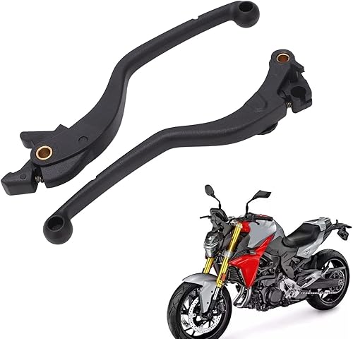 Miniatura 5 de Leapiture Juego de palanca de mano de embrague de freno de perca, 1 par de palancas de embrague de freno de motocicleta, mango izquierdo y derecho,