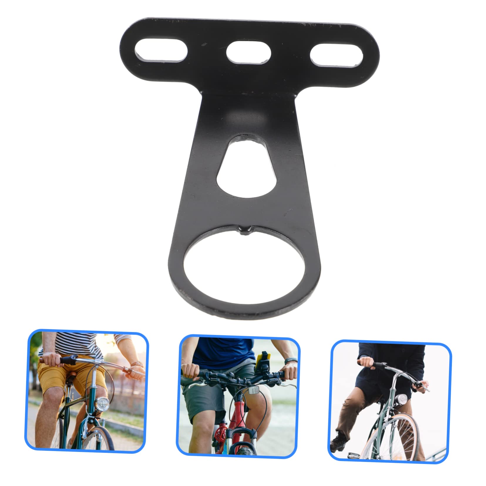 Kisangel 2stücke Fahrrad Lampenhalterung Gabelmontage Fahrradlicht Einfache Installation Hochstabil Für Verschiedene Fahrräder Praktisches Zubehör Sport & Freizeit