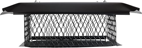 Miniatura 2 de Tapa de Chimenea Multi-Flue, 17.0 in x 17.0 in x 20.32cmH, Acero Galvanizado