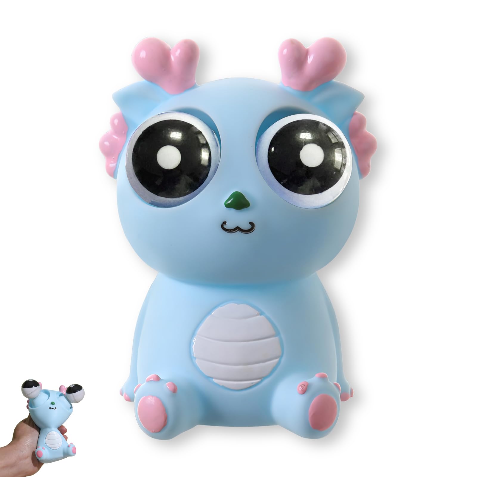 Amazon.com: Squeeze Stress Relief Toy Eye Popping Dragon Funny