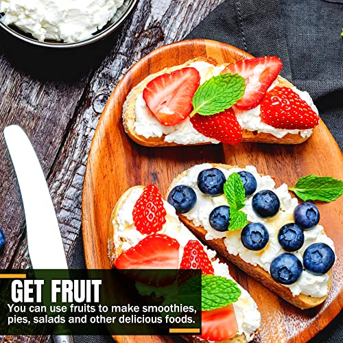 2170+Pcs | 6 Berry Seeds For Planting Fruit, Strawberry, Heirloom, Non-Gmo, High Germination Rate, Made In Usa, Organic, Easy To Grow, For Home Indoor Kitchen Outdoors Garden #TOP5