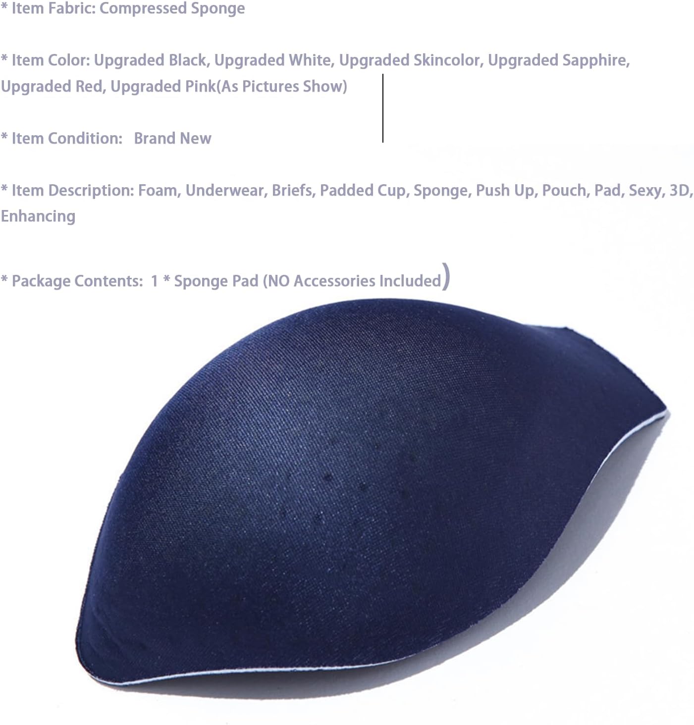 2 Packs Mens Bulge Enhancing Underwear Cup Sponge Pad Swimwear Padded Bikini for Swimming G String Sexy Thongs - Image 5