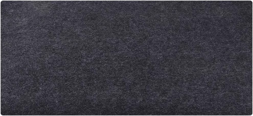 Under The Sink Mat,Kitchen Tray Drip,Cabinet,Absorbent Felt Layer Material,Backing Waterproof(36inches x 48inches) Charcoal