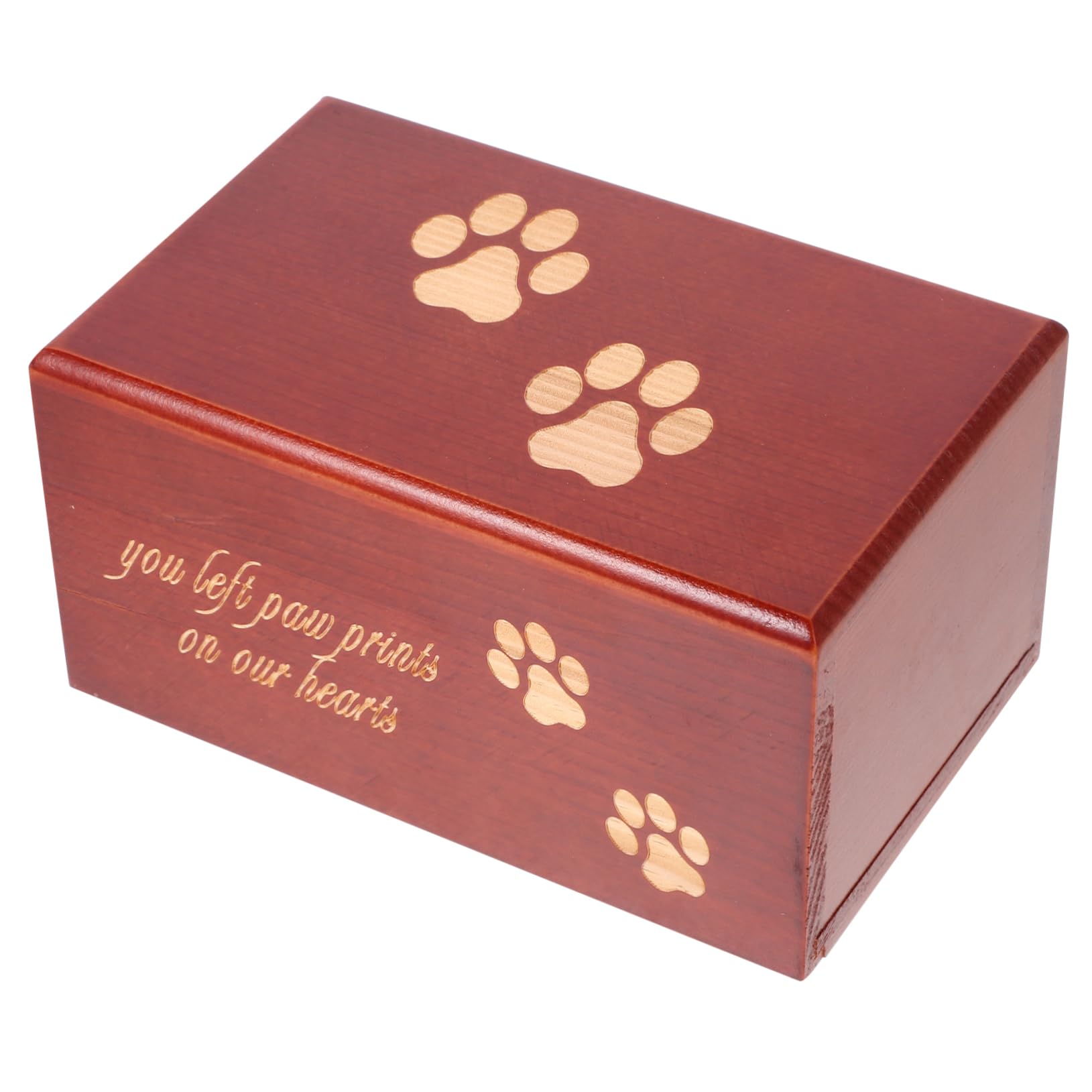 Urne funéraire en bois pour cendres de chat et chien, la solution douce pour surmonter le deuil
