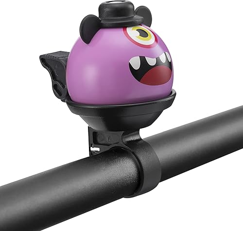 ROCKBROS Campana de bicicleta para niños, campanas de bicicleta, campanas de ciclismo, lindo anillo de bola, accesorios de bicicleta para niñas y