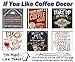 Original Coffee Patent Art Prints - Set of Four Photos (8x10) Unframed - Great Restaurant, Cafe, Coffee Shop, Kitchen and Coffee Bar Decor and Gift Under $15 for Coffee Lovers