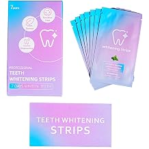 Professional Teeth Whitening Strips, 14 Pairs, Mint Flavor, 30 Minute Treatment, 14 Day Treatment