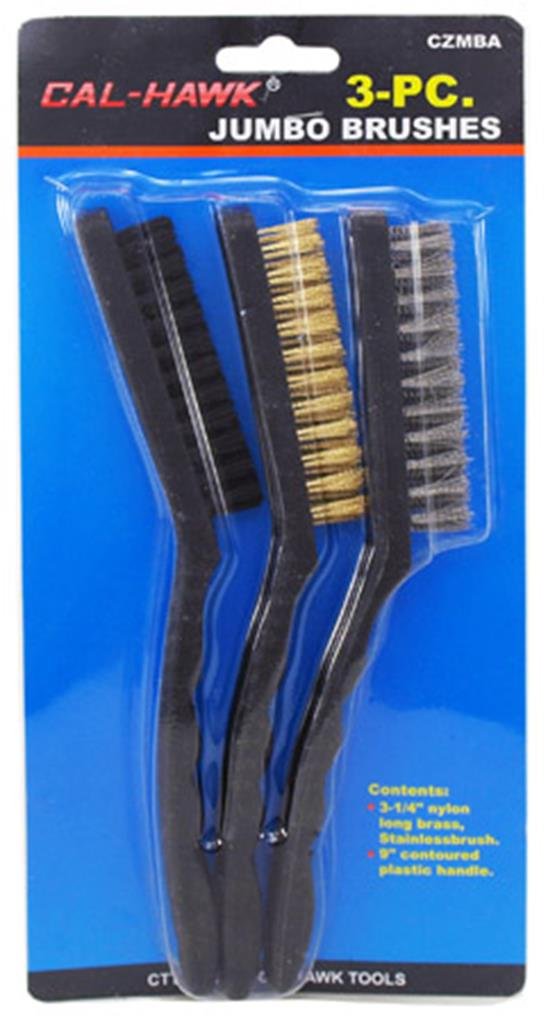 CZMBA CAL-HAWK Set of 3 Jumbo Brushes by CTT