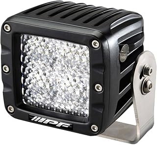 IPF 倒车灯 LED 2英寸 方形 2200lm(1600cd) 6000K 白色 12V 24V兼用 扩散配光 爆光 642BL