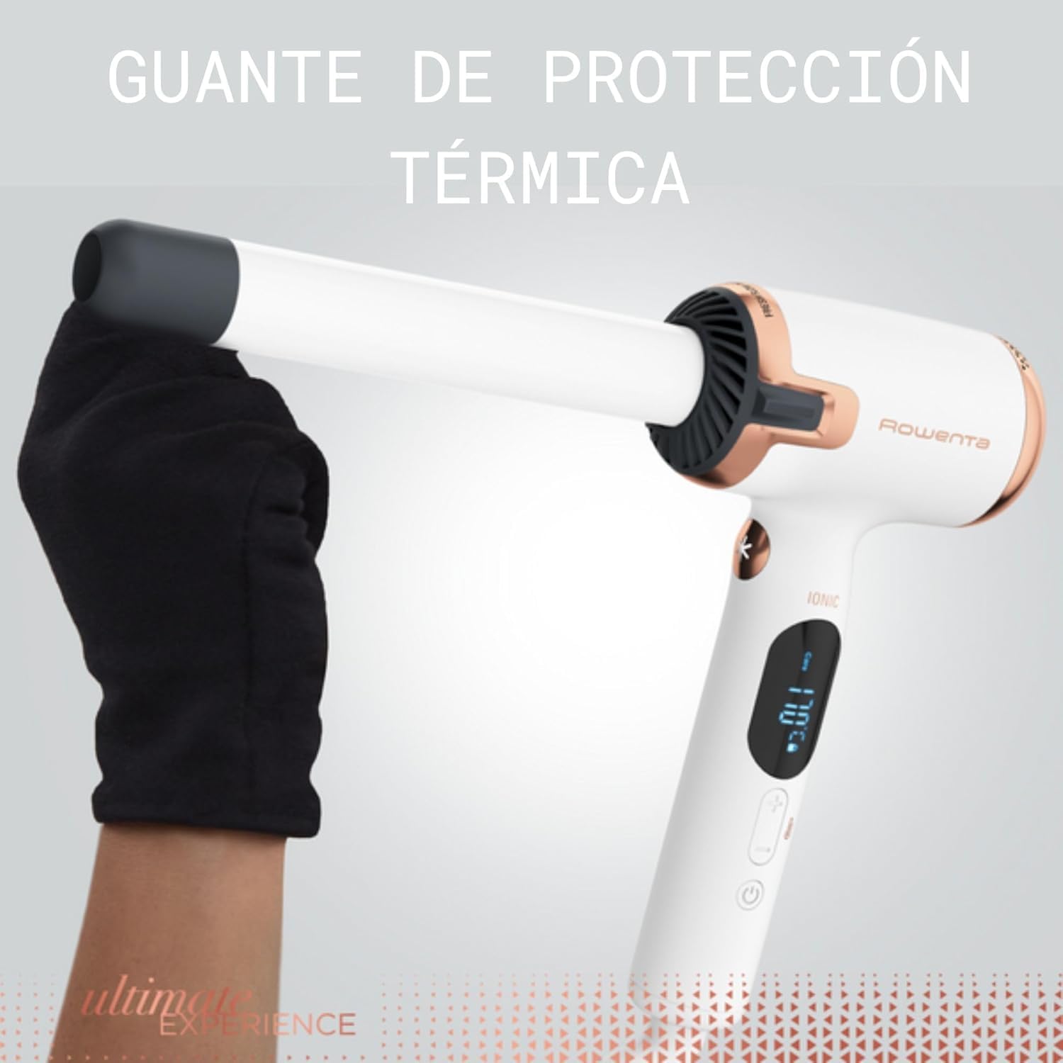 Rowenta CF4310 Air Care Ultimate Experience Rizador en Forma de L Ondas en 3 s 8 Niveles Temperatura 130-200°C