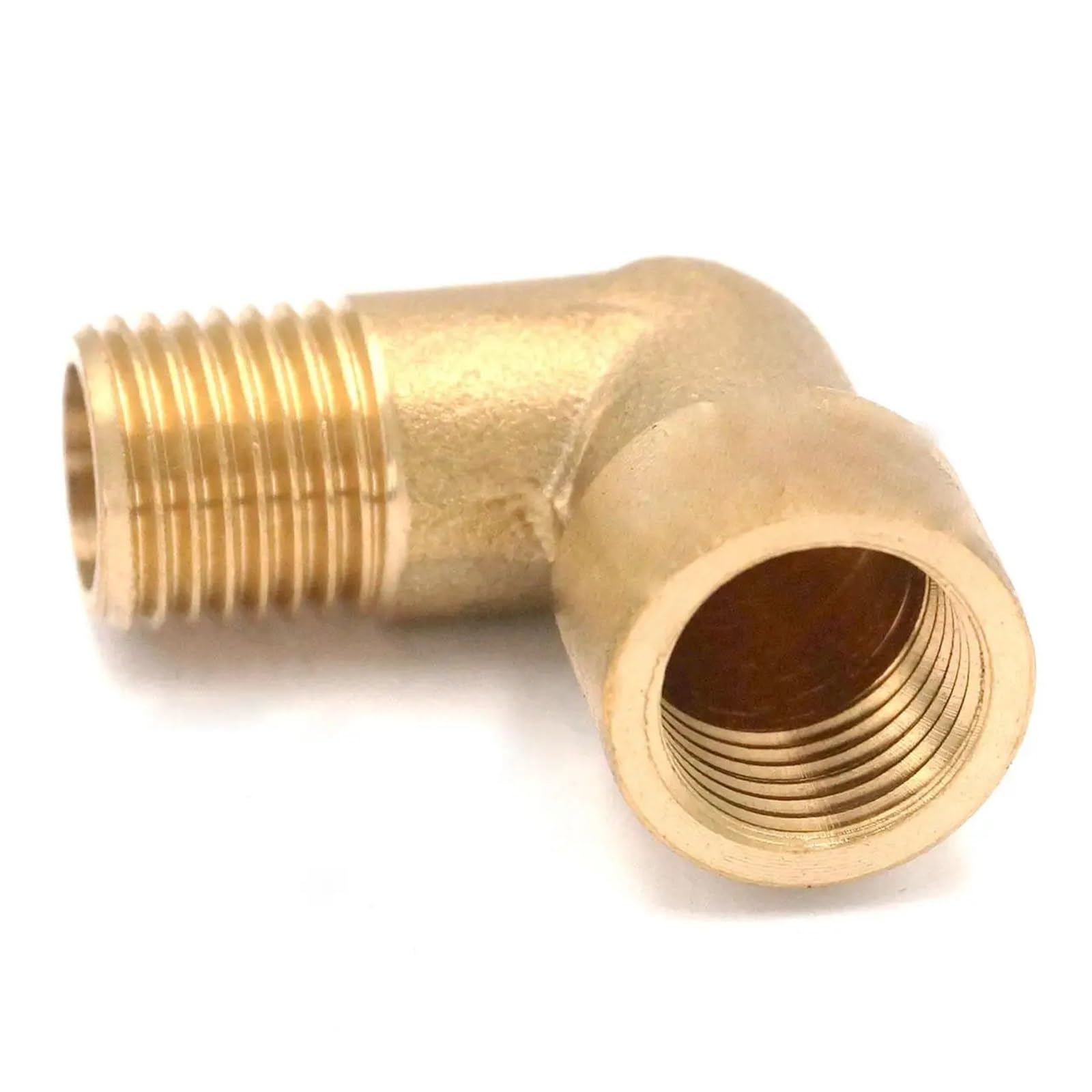 MQXFCZUX 1" BSP Female-Male Brass Elbow Pipe Fitting Connector Coupler Water Fuel MQXFCZUX