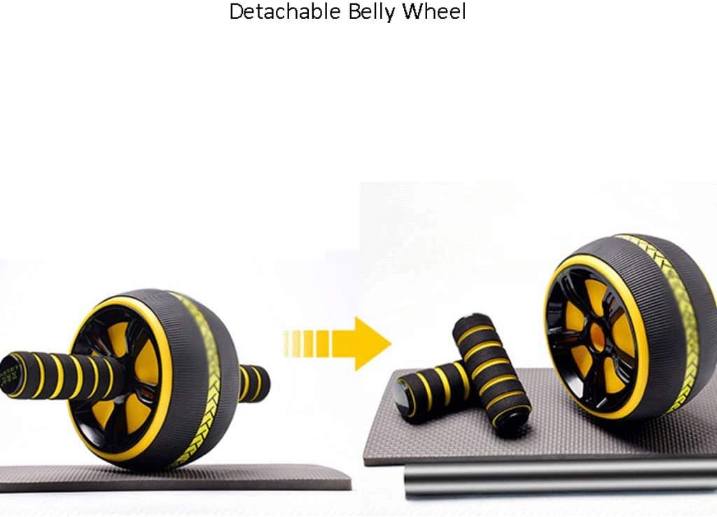 Abdominal Muscle Wheel- for Home Gym Fitness Workout Training Equipment Unisex Men Women