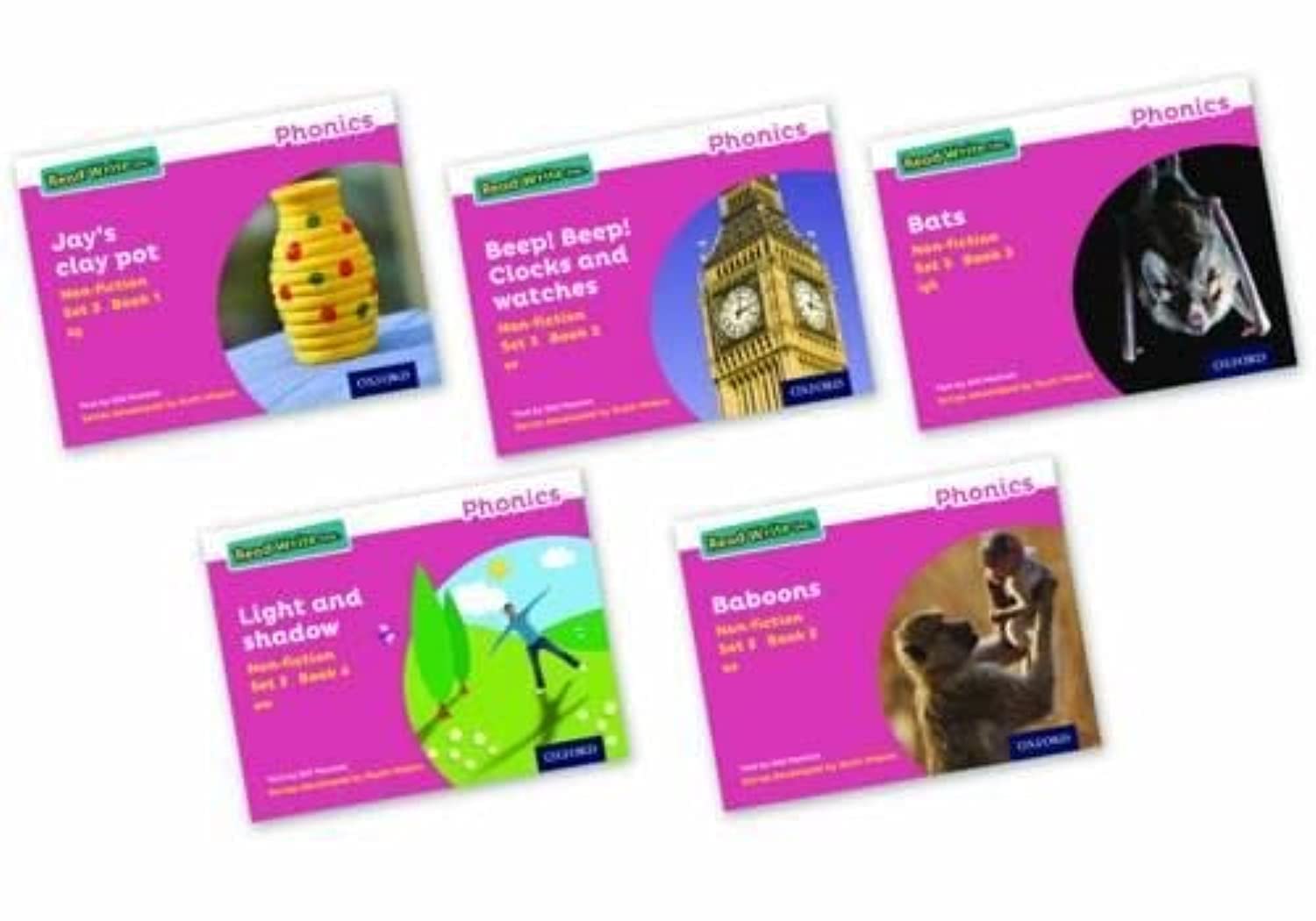 Read Write Inc. Phonics: Pink Set 3 Non-fiction Mixed Pack of 5