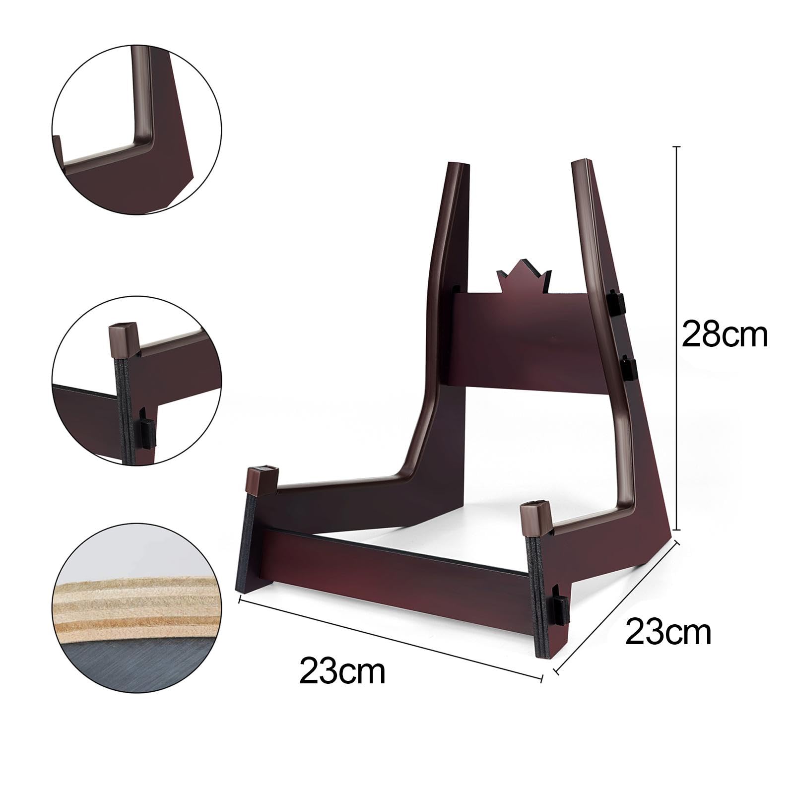 F Fityle Support de guitare électrique, Support de violoncelle, Support de violoncelle en bois amovible, avec protection en caoutchouc pour instrument de