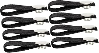 VANZACK 8 Peças Kit De Reparo De Poliéster Alça De Queixo De Capacete Removível Alça De Queixo De Capacete Para Hóquei Alça De Queixo Destacável Alça De Queixo De Capacete Substituível