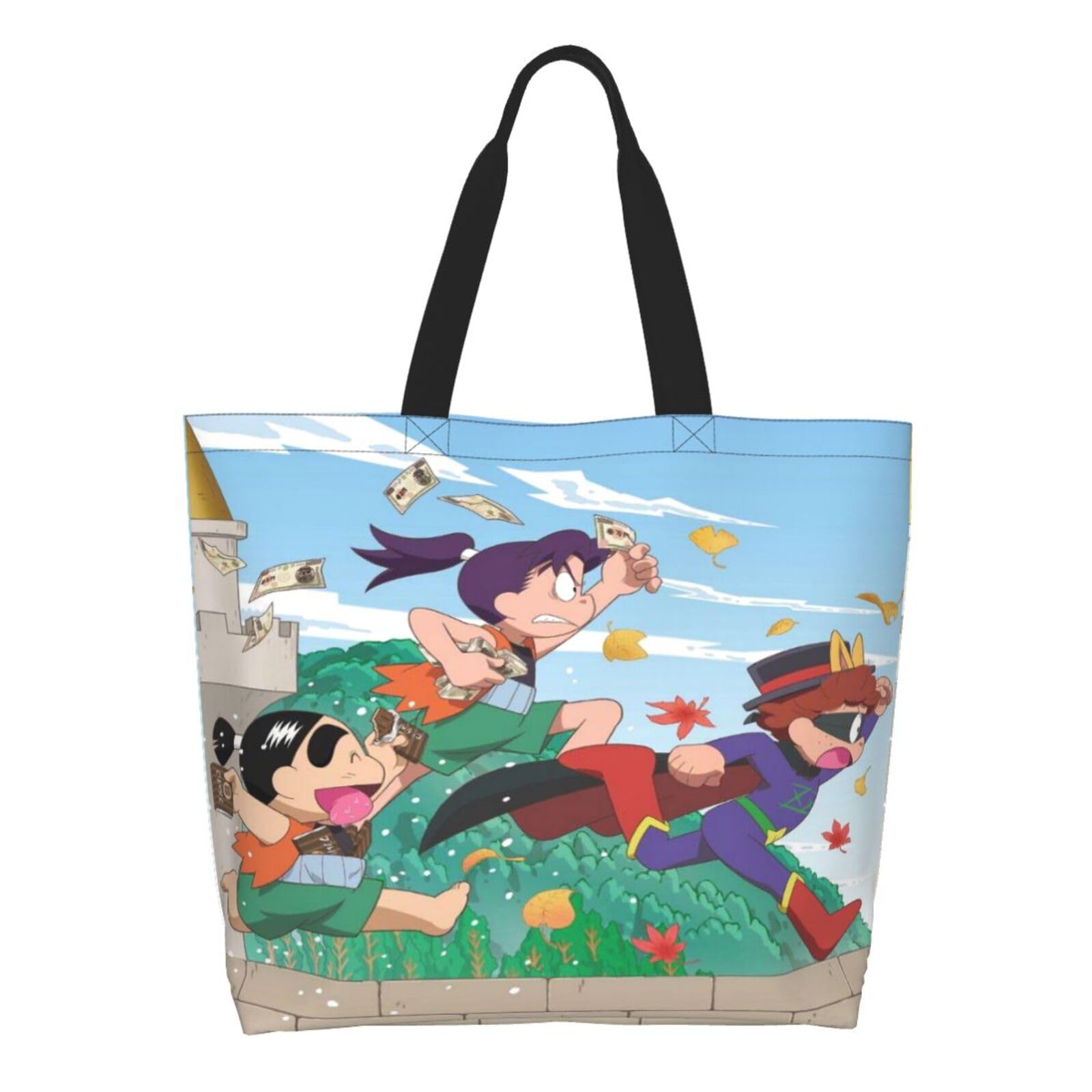 Amazon.co.jp: 忍たま乱太郎 ハンドバッグ 買い物バッグ ショルダー