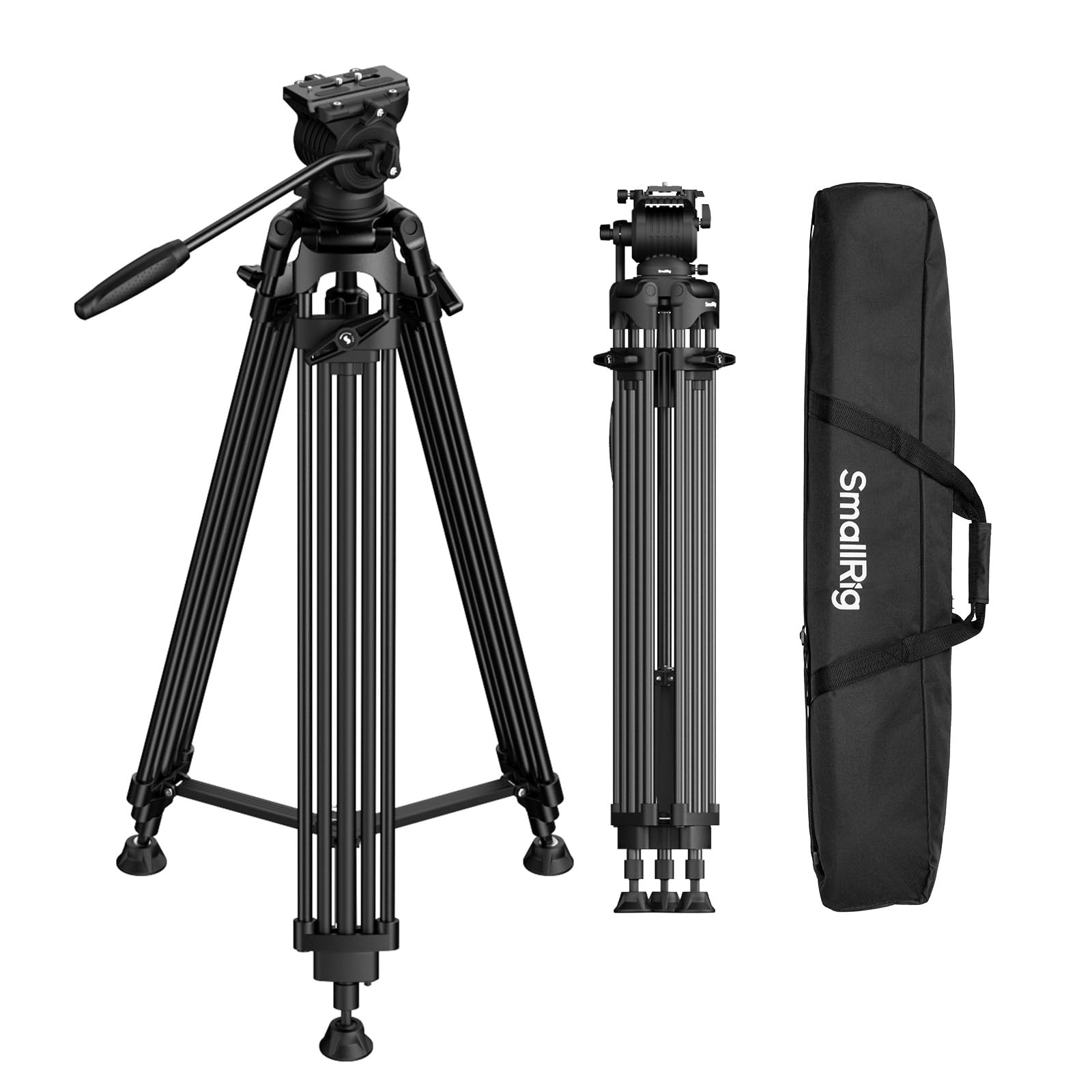 ビデオ三脚 Amazon | SmallRig FSD14 FreeSpeed ヘビーデューティーアルミ合金