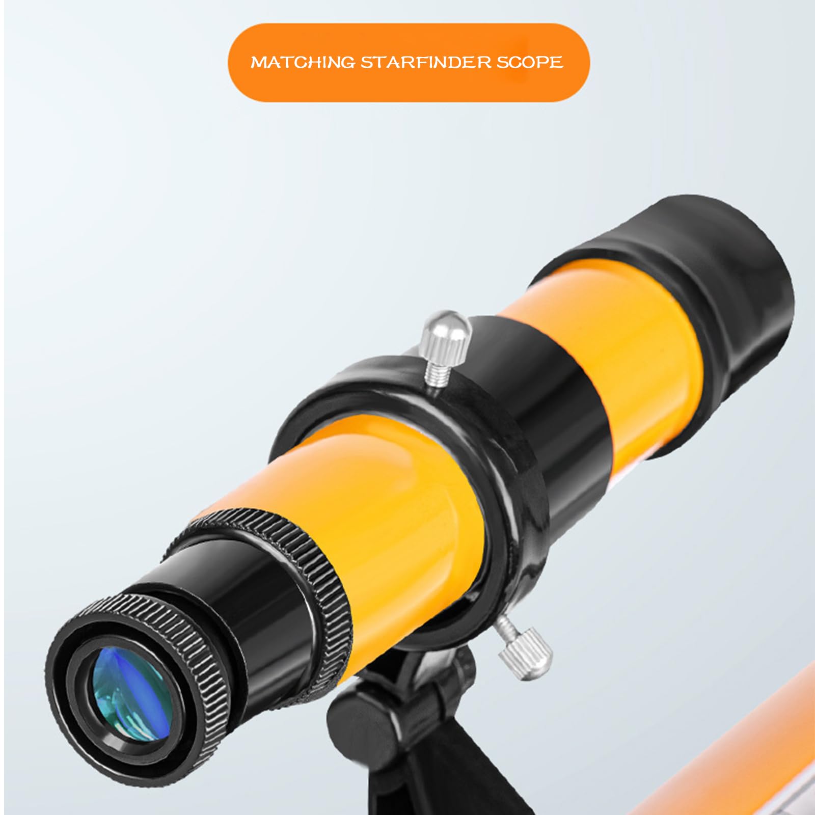 BijooT Télescope Astronomique avec Trépied Court Télescope Réfracteur pour Débutants Cadeau d'anniversaire pour Enfants