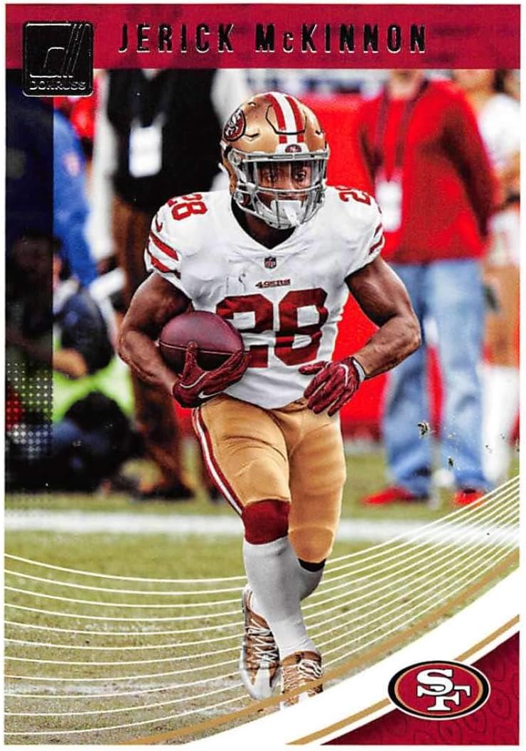 2018 Donruss Aqueous Test Football #254 Jerick McKinnon San Francisco 49ers