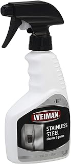 Weiman Stainless Steel Cleaner Spray, 12 Ounce - 6 per case.