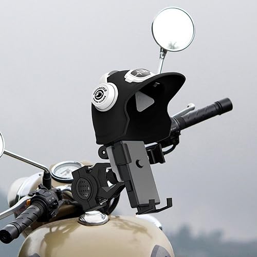 Miniatura 3 de MagiDeal Soporte de teléfono para bicicleta, visera solarsoporte para teléfono, lindo ángulo ajustable, soporte para teléfono visera, cubierta de