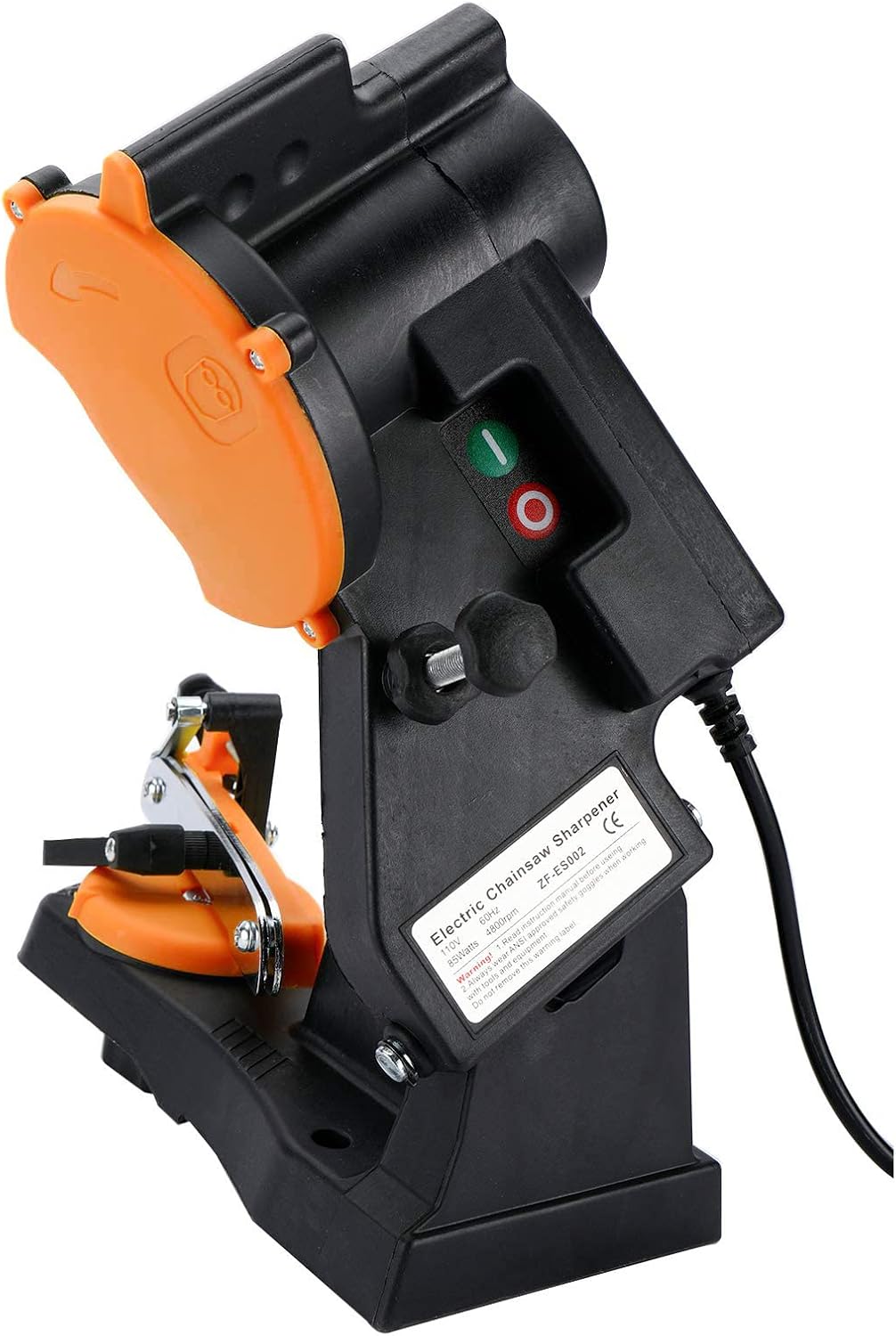 LuckyHigh 85W Electric Chainsaw Sharpener 7/8" Arbor Chain Saw Grinder 4800RPM Bench Wall Mount Tool : Patio, Lawn & Garden