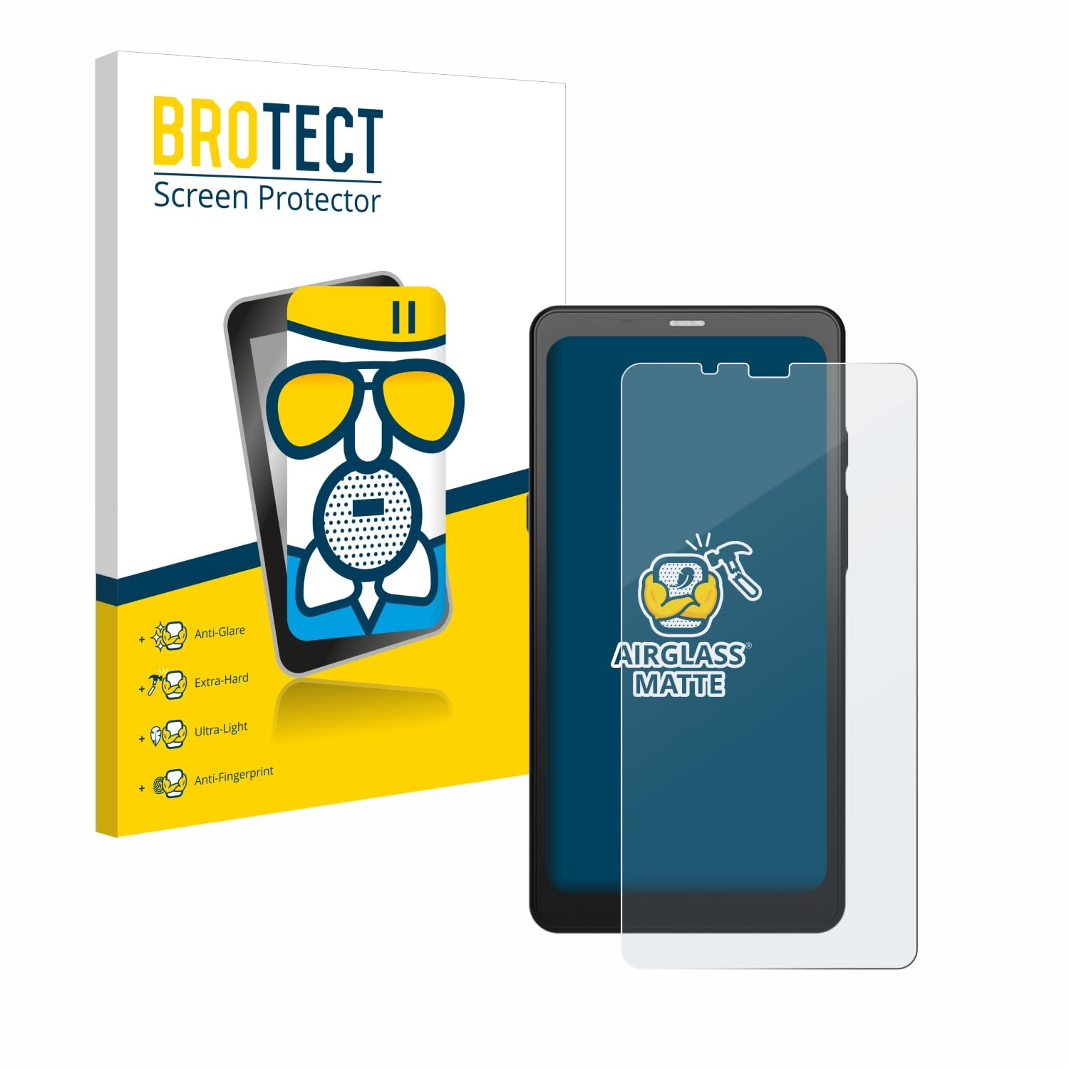BROTECT Antireflecterende Glas Screen Protector Mat voor Boox Palma 2 - Schermbeschermer [Beschermglas-Folie niet Gehard Glas