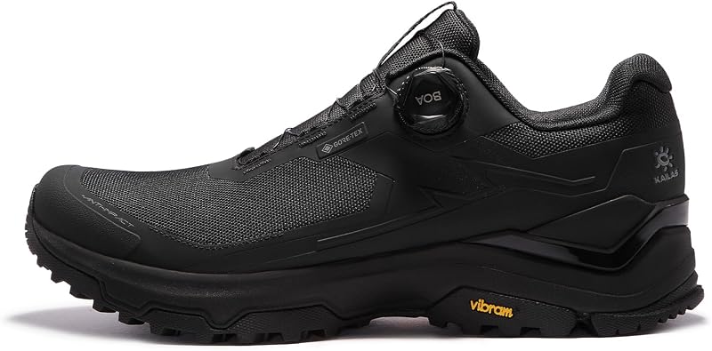 KAILAS Mens Jieshan GTX BOA Hiking Shoe Waterproof Slip Resistant Trekking Shoes V Sole Lightweight Breathable Outdoor Footwear