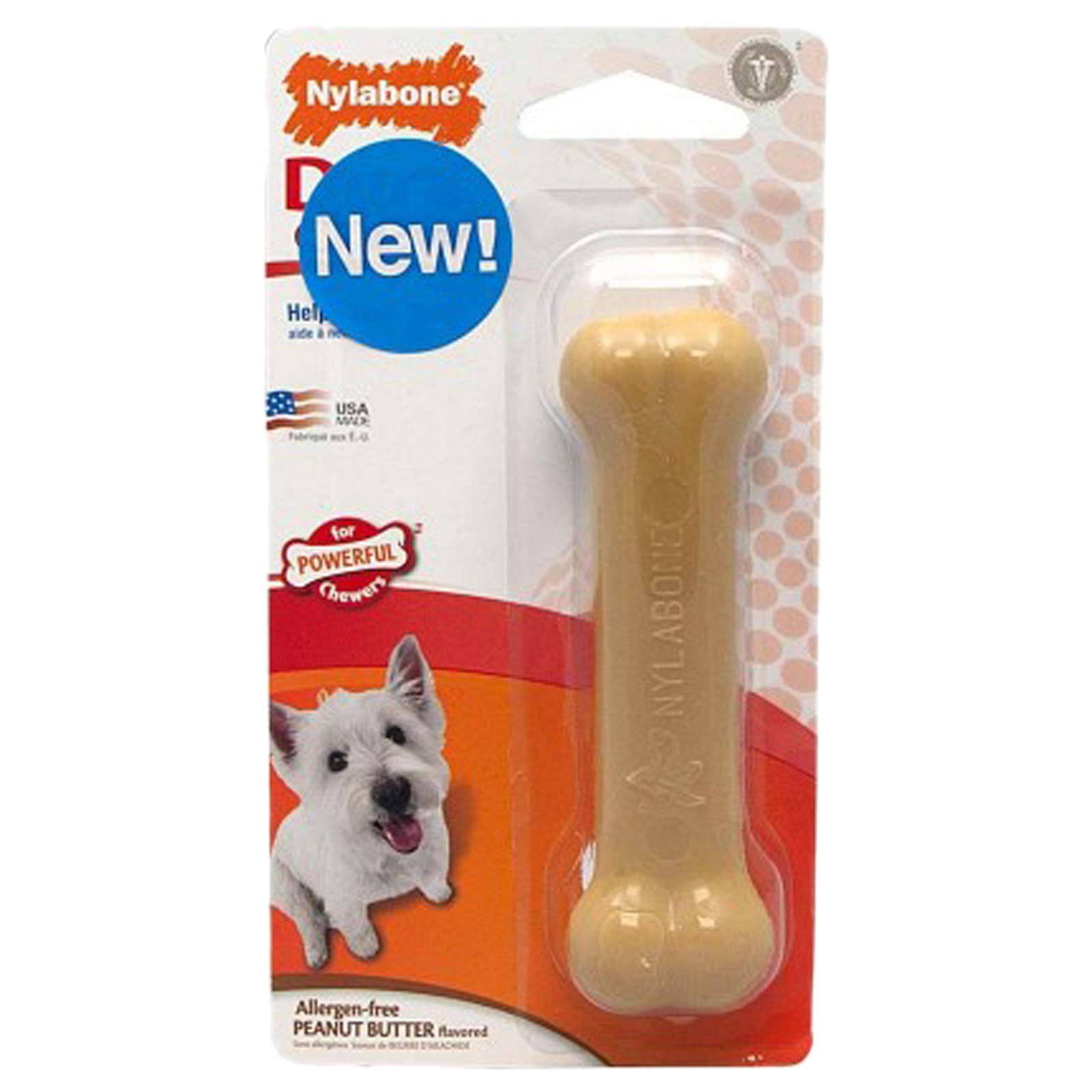 NylaboneDura Chew Peanut Butter Regular Blister Pack