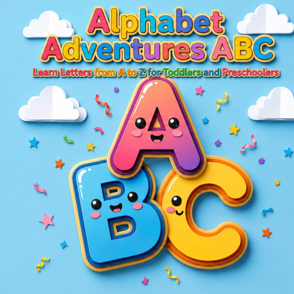 Alphabet Adventures ABC: Learn Letters from A to Z for Toddlers and Preschoolers