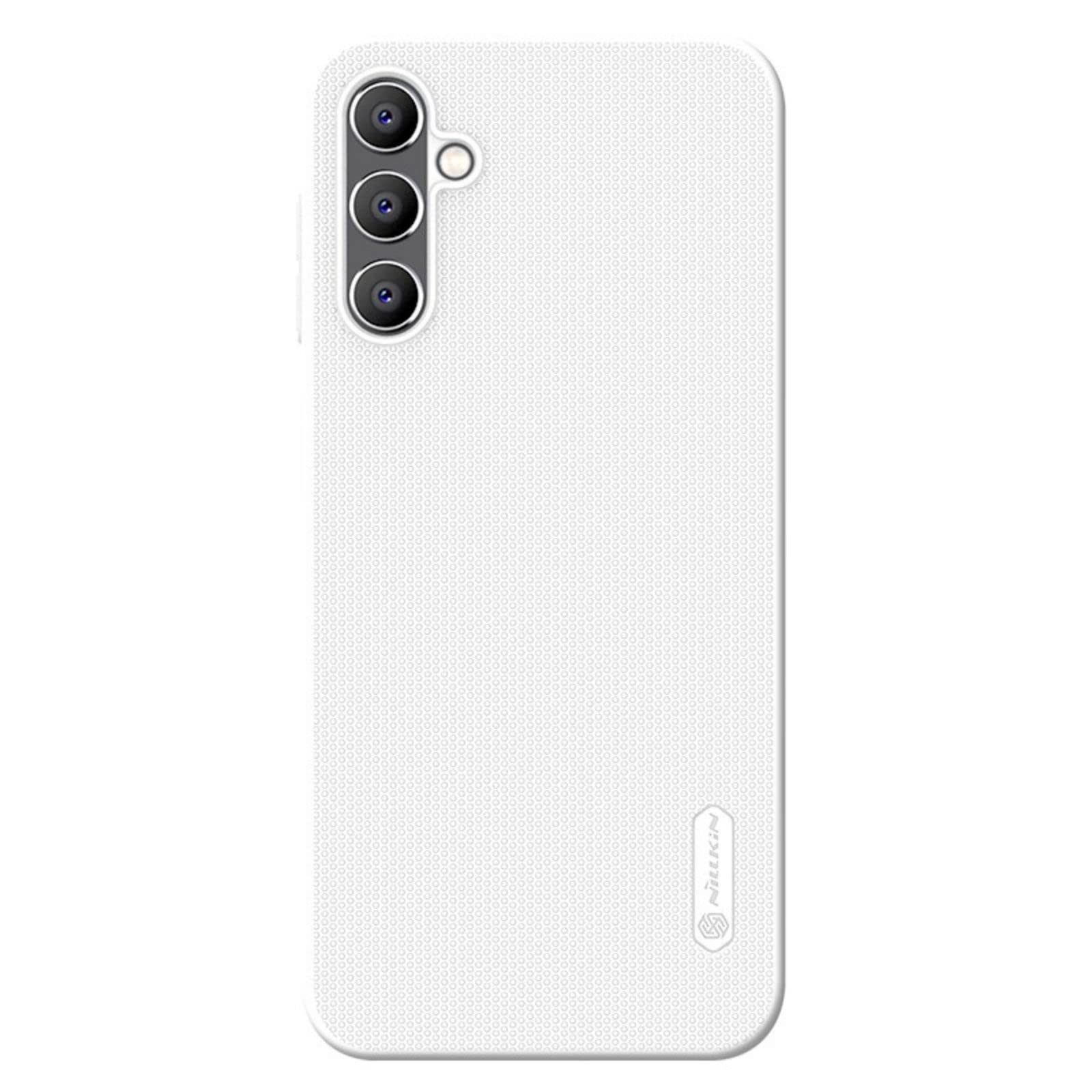 Nillkin Case for Samsung Galaxy A14 5G (6.6" Inch) Super Frosted Hard Back Dotted Grip Cover PC White Color-picture-13
