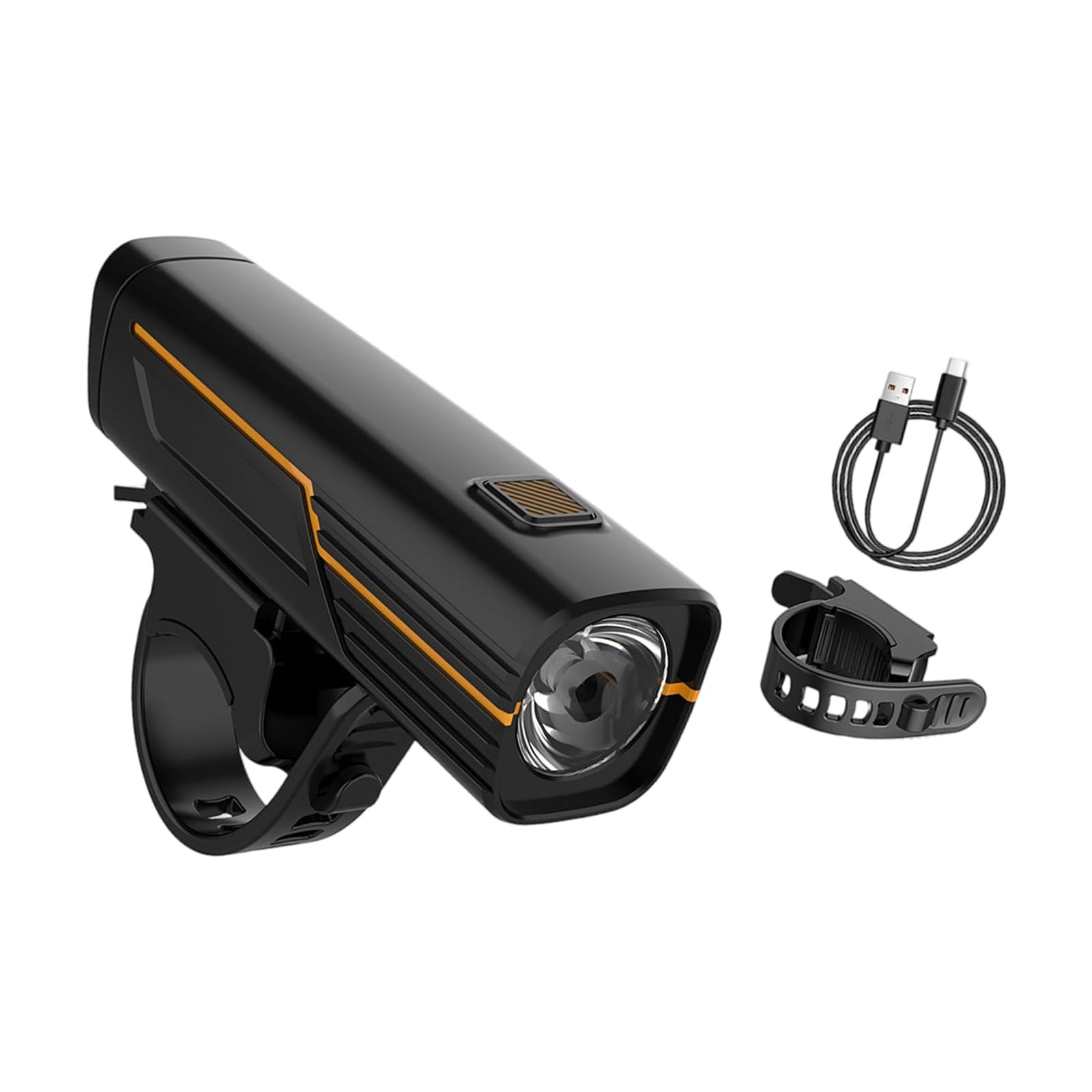 Rgybao No Digital Display Rechargeable Bike Headlight With Intelligent Light Front Cycling Light For Night Riding Waterproof Bike Front Lamp