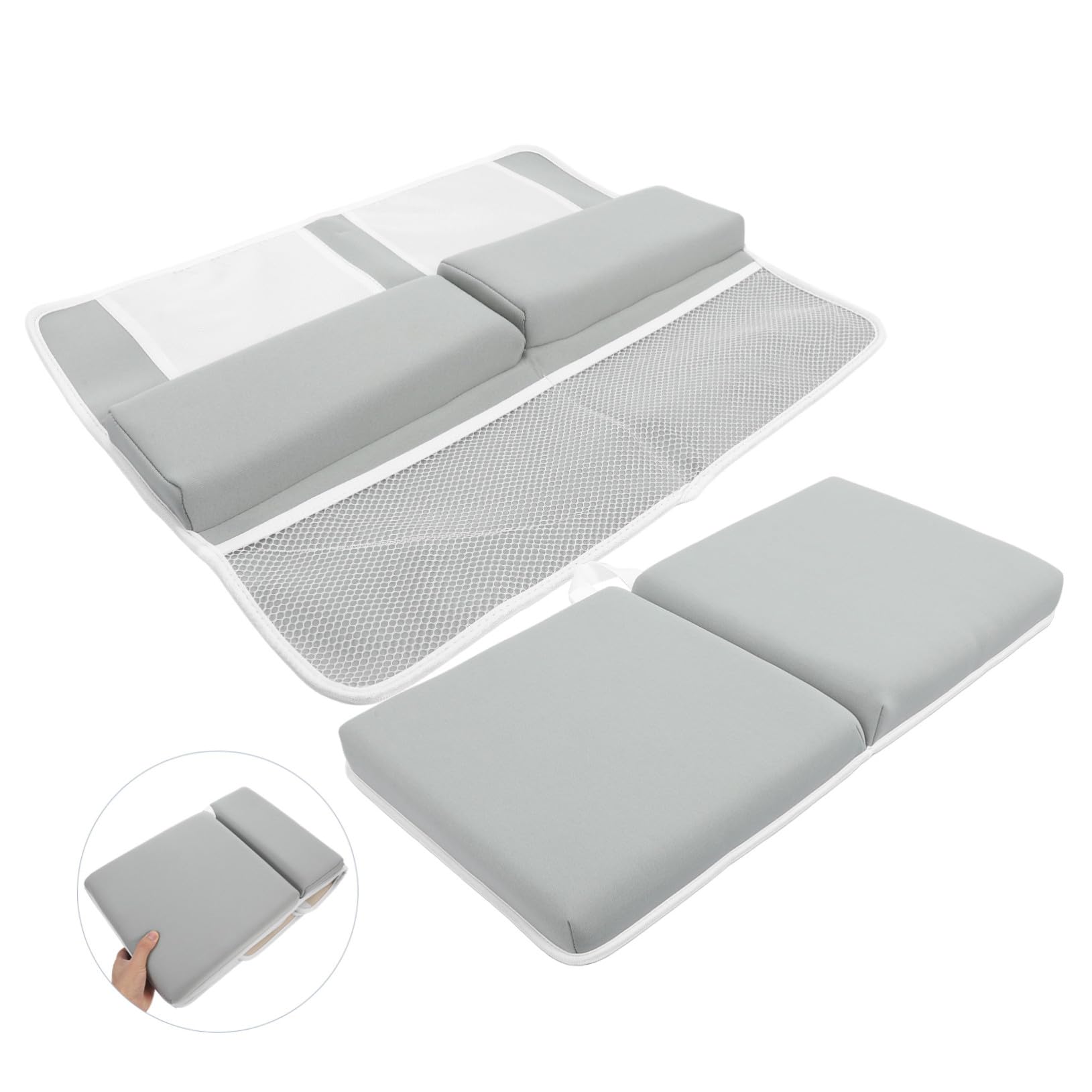 rutschfeste Badewannenmatte aus Neopren mit Ellbogen und Knieschutz Schnelltrocknend und Flexibel für Sicheres Babybad und Elternkomfort