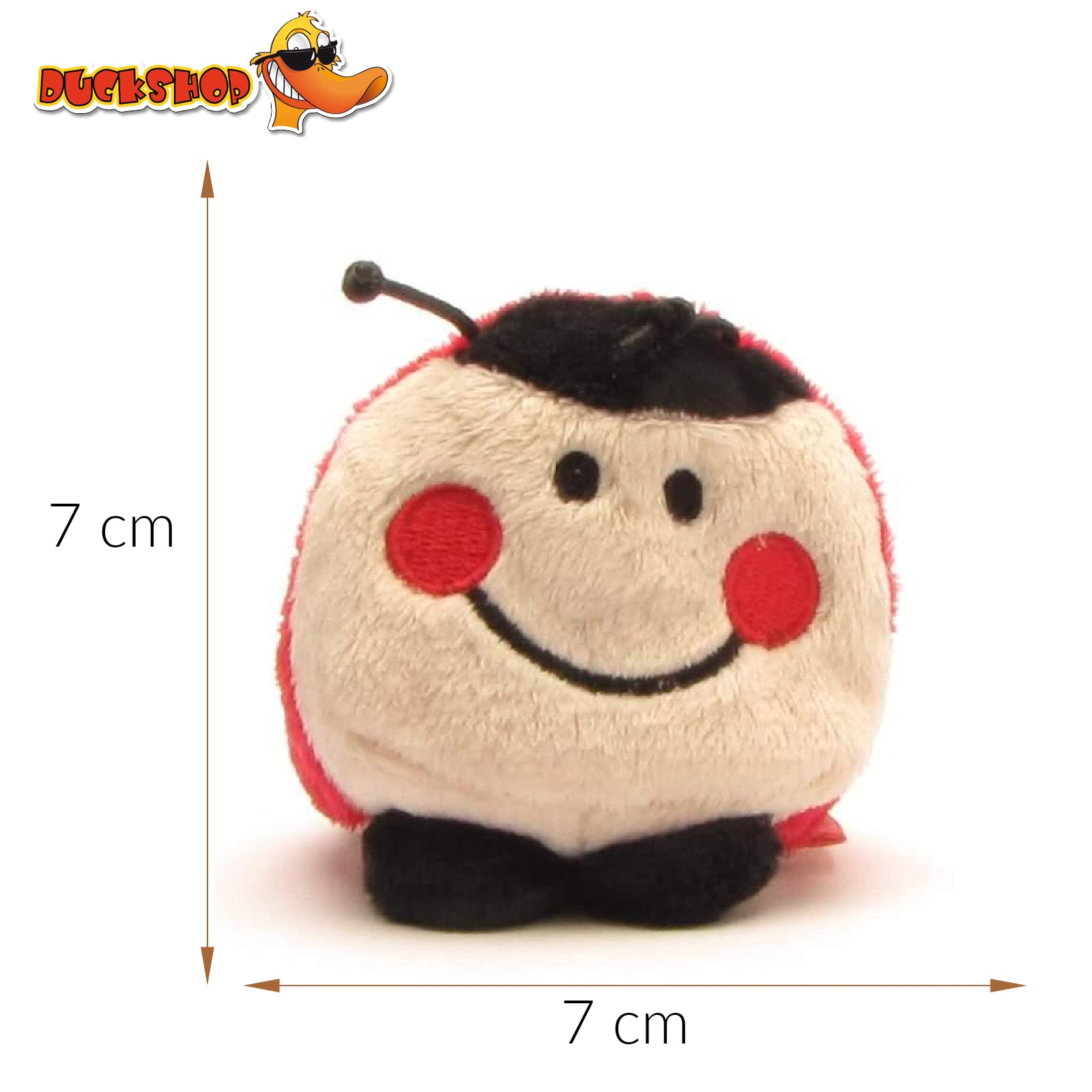 Chiffon Nettoyant Écran Duckshop - Coccinelle En Microfibre, 7 Cm, Pour Smartphone Et Tablette