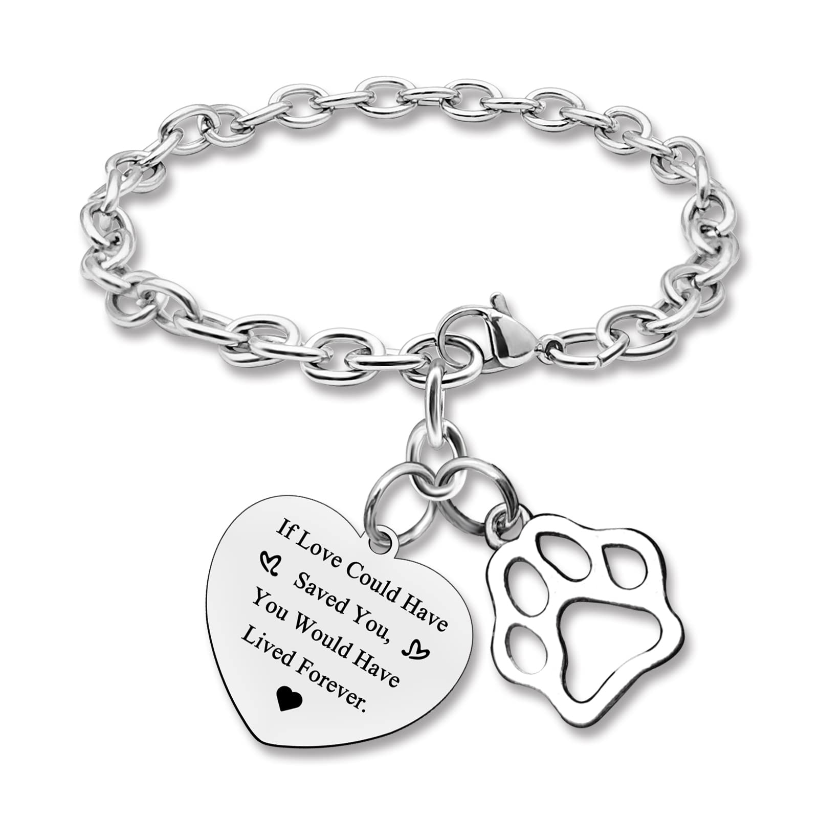 Memorial Jewelry For Pets Dog Memorial Bracelet Pet Memorial Jewelry ...