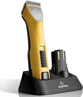 Professional Dog Clippers for Grooming with Charging Replacement, Low Noise Pet Grooming Kit Cordless Hair Trimmer