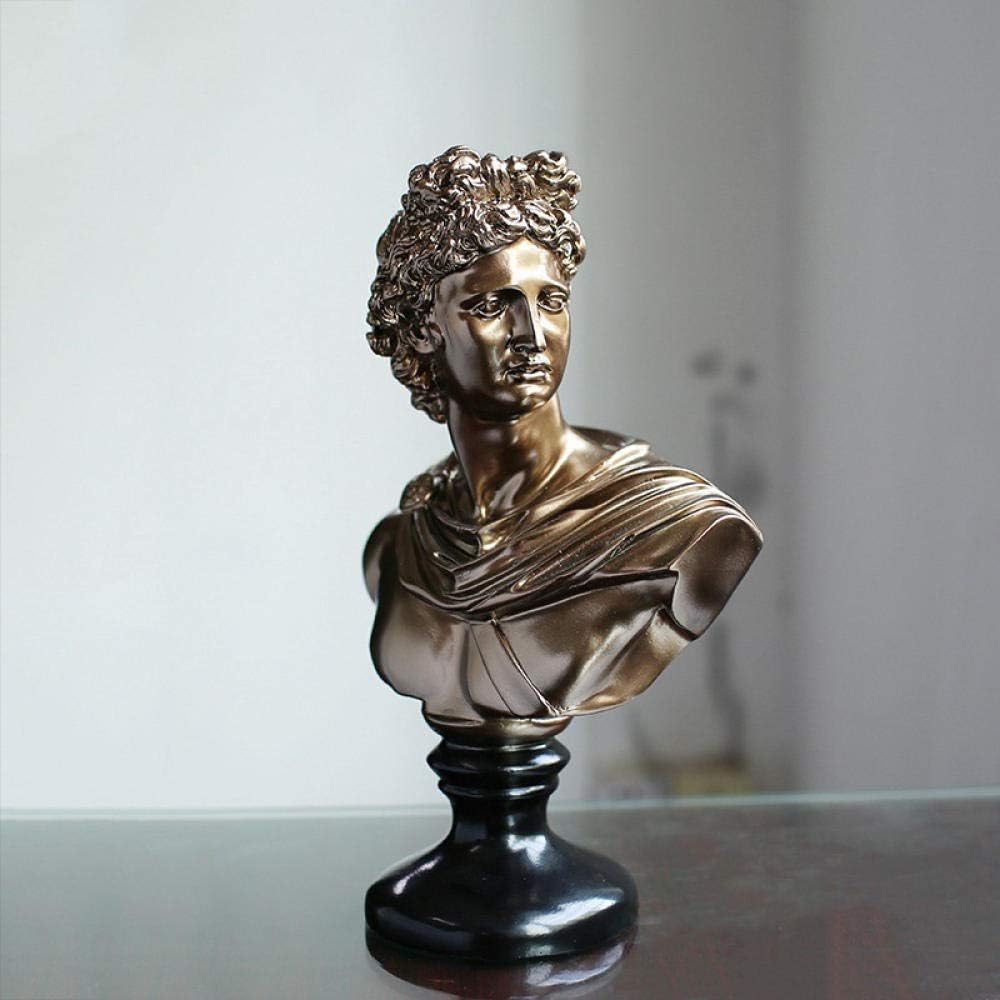 Sculpture Bust Handmade s Copper Characters David Office Decoration Ornaments