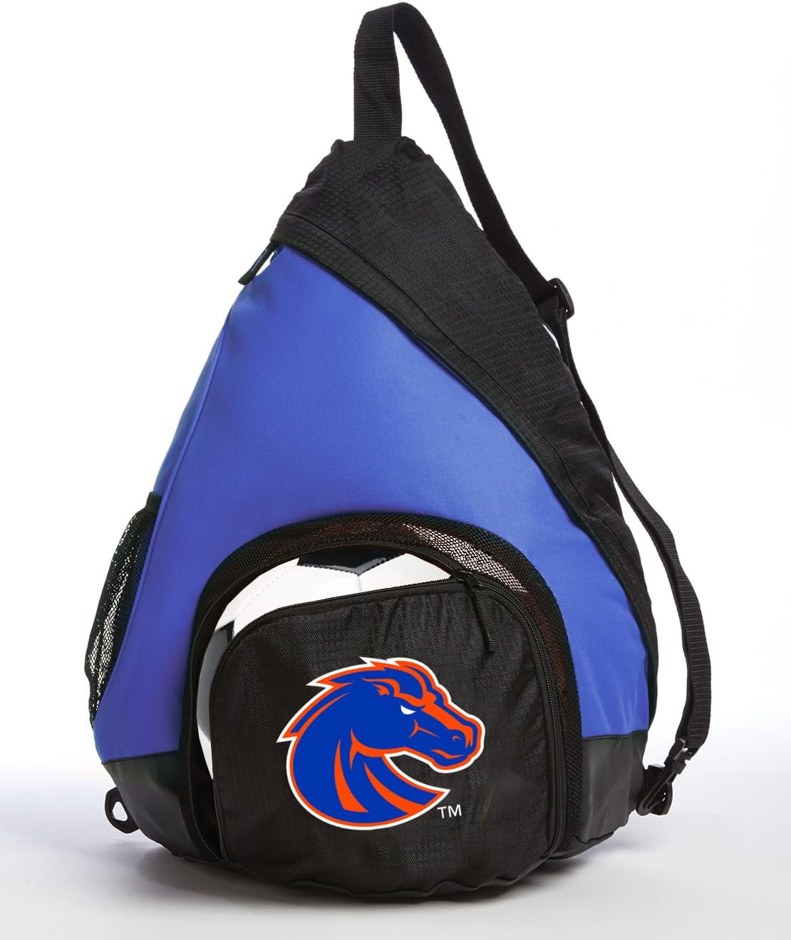 Broad Bay Boise State Backpack with Soccer Ball or Volleyball Bag Sports Gear Compartment Practice Bag
